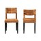 Bali & Pari Manrico Modern Bohemian Wood and Natural Rattan 2-Piece Dining Chair Set 238-2PC-13218-ZORO - alternate 6